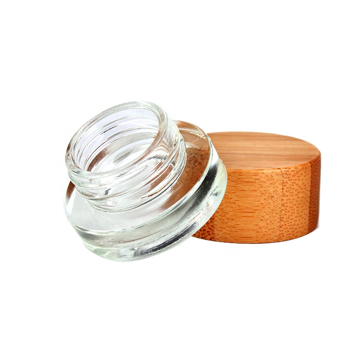 Wholesale 5ml Eye Cream Jar With Bamboo Lid