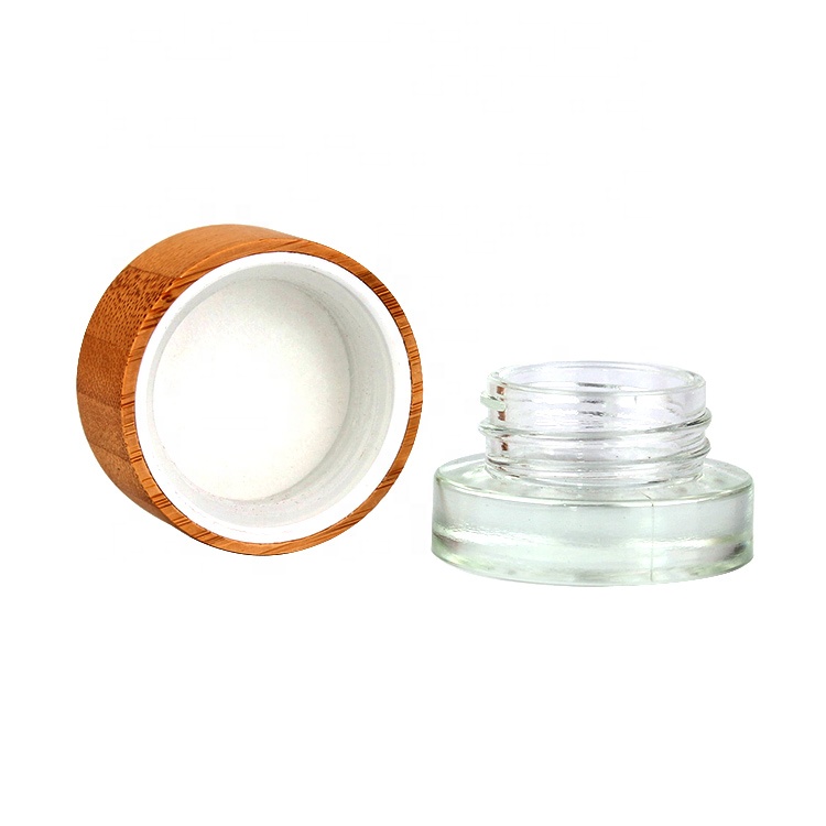 Wholesale 5ml Eye Cream Jar With Bamboo Lid