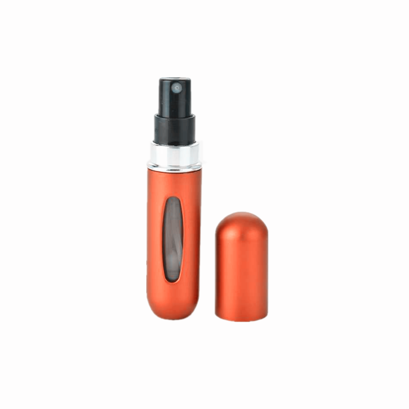 Wholesale 5ml pocket size travel refillable aluminum perfume atomizer spray bottles for perfume