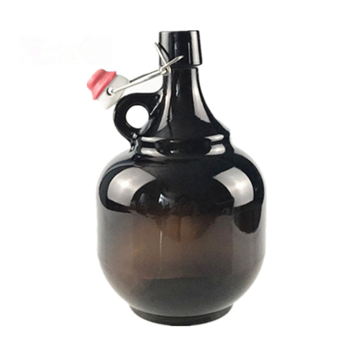 Wholesale 64oz glass glower with clip top