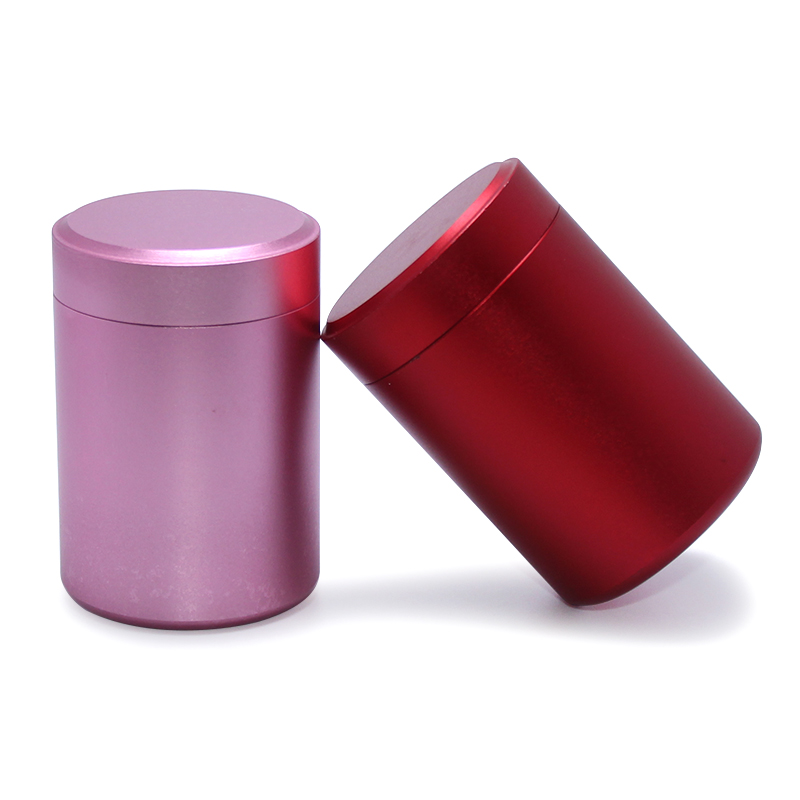 Wholesale 67*45MM Large Size Metal Pill Capsules Case Big Capacity New Outdoor Portable Rotating Oxidation Aluminum Pill Bottle