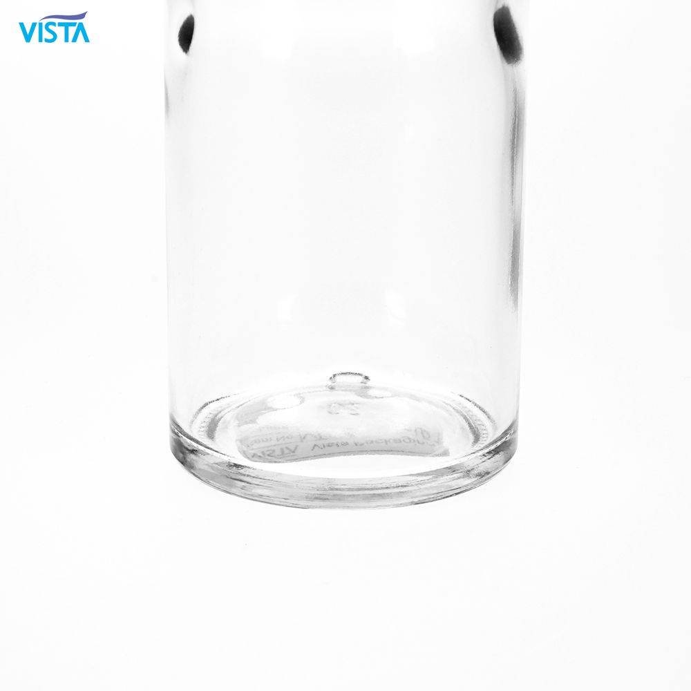 Wholesale 750ml Flint Transparent Glass Bottle Vodka Whisky Spirit Liquor Bottle For Sale With Screw Top