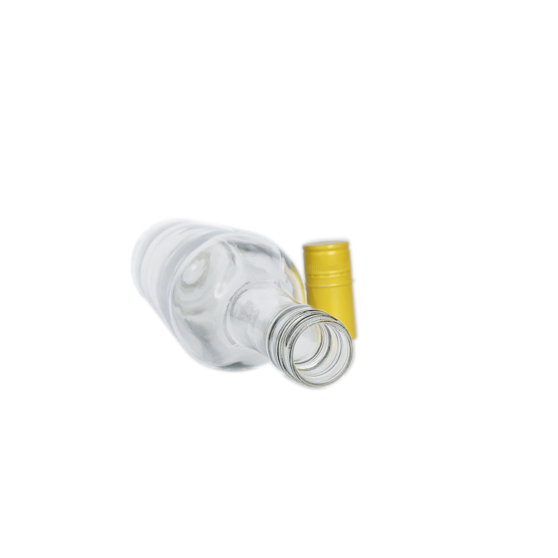 Wholesale 750ml clear flint wine glass bottle
