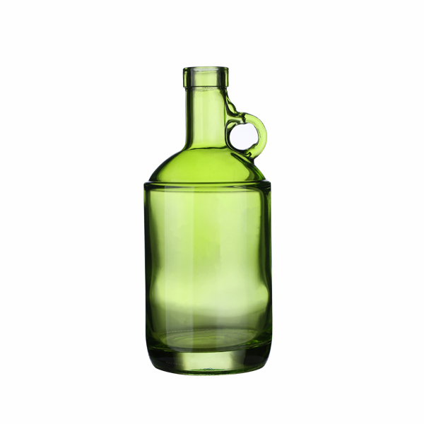 Wholesale 750ml nordic glass bottle for liquor with cork