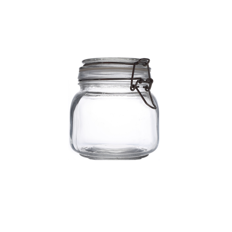 Wholesale 8 oz Wide Mouth Mason Jars For Cereal, Pasta, Sugar Kitchen Storage Bottles With Hinged Lids