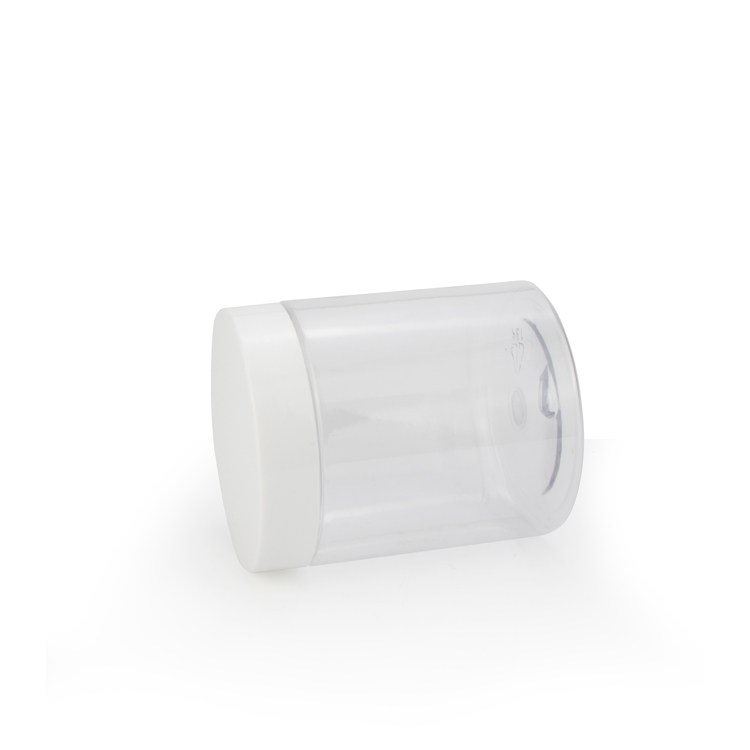Wholesale 80 100 120 150 180 200 250 300 gram big storage cylindrical packaging jar plastic empty spices container