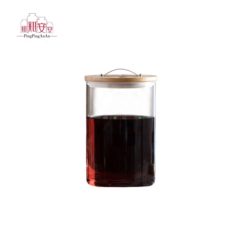 Wholesale 8L brewing wine high borosilicate glass jar sealed enzymes storage glass jar with tap