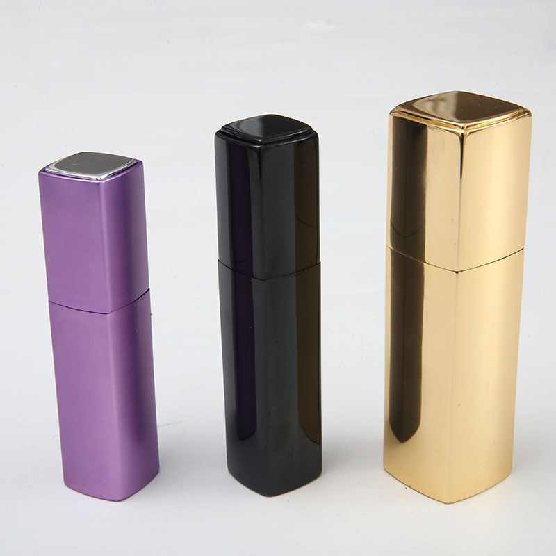 Wholesale 8ml 10ml 15ml 20ml Empty Luxury Square Refillable Pocket Private Label Perfume Bottle For Alcohol
