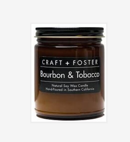 Wholesale 8oz 240ml amber candle glass jars with lid
