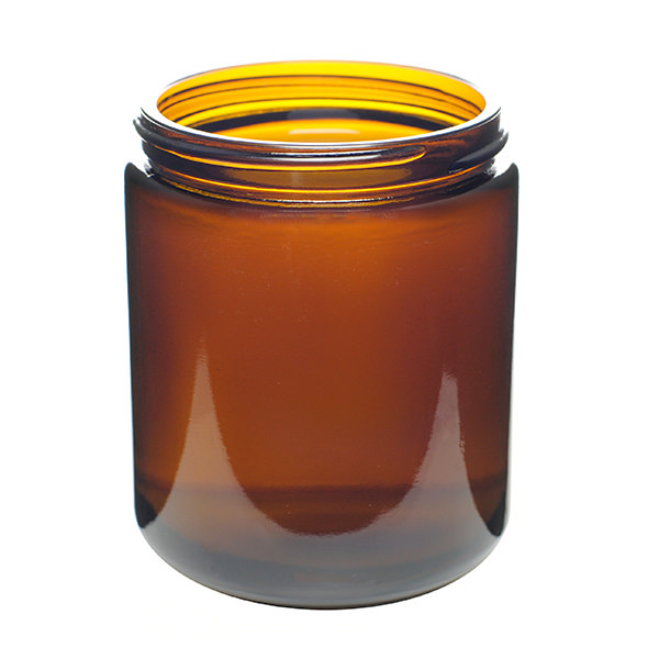 Wholesale 8oz 240ml amber candle glass jars with lid