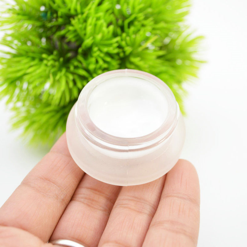 Wholesale 9ml eco friendly cosmetic cream glass jar covered with childproof lid