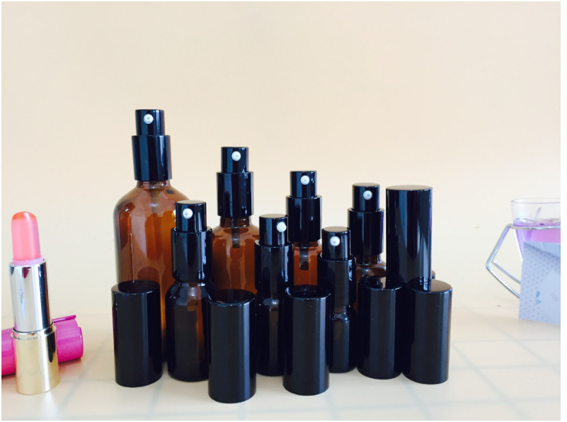 Wholesale Amber Frosted Eliquid Glass Essential Oil Dropper Bottle Glass30 Ml 60ML 125ML