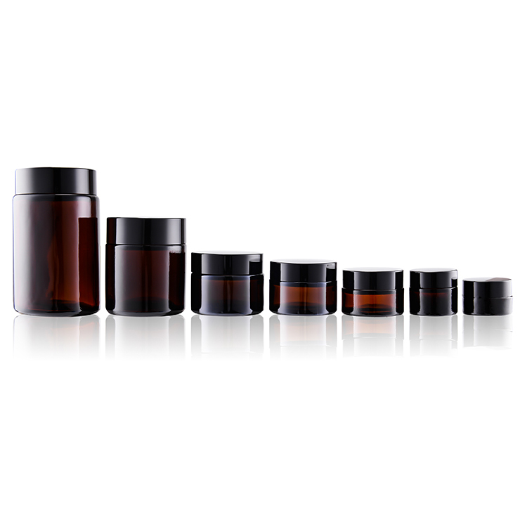 Wholesale BDPAK Empty 5g 10g 15g  20g 30g 50g Cosmetic Glass Cream Jar For Eye Cream With  Lotion