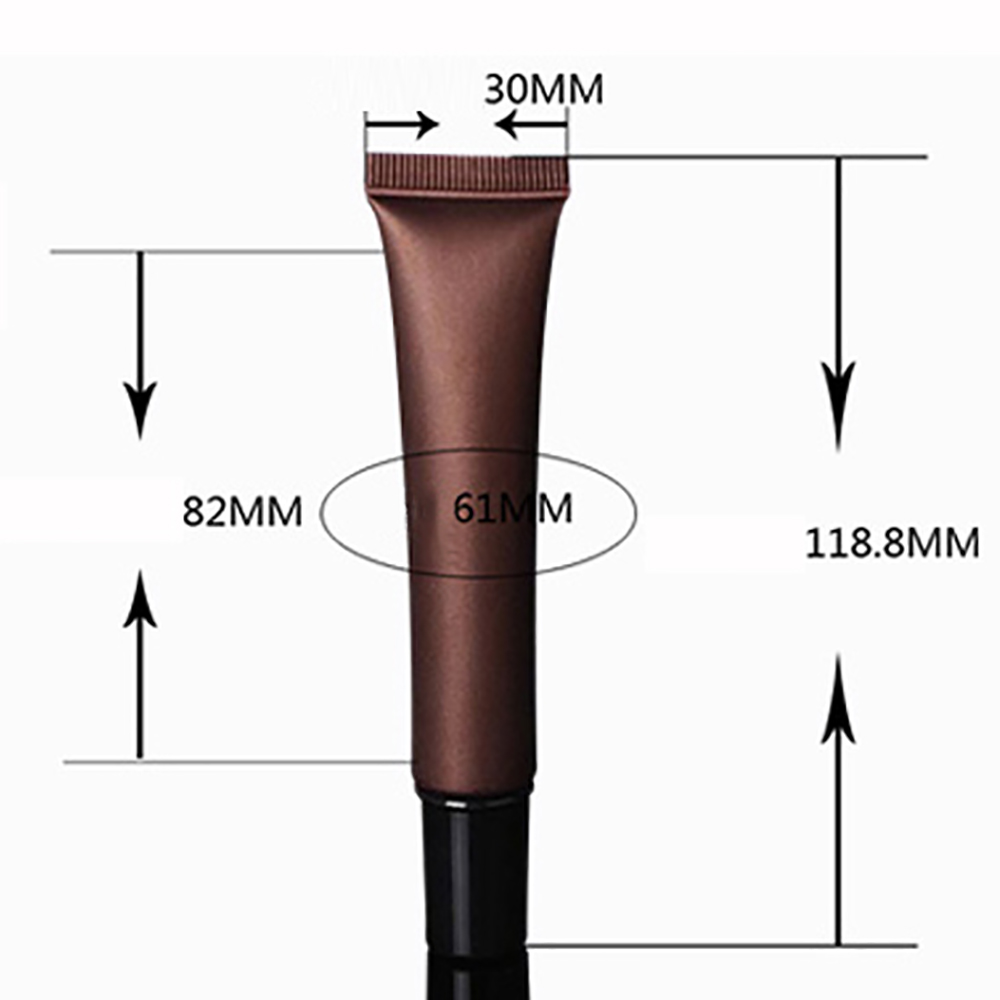 Wholesale BL51 20ml green and amber soft tube, eye cream soft tube packaging filling and sealing