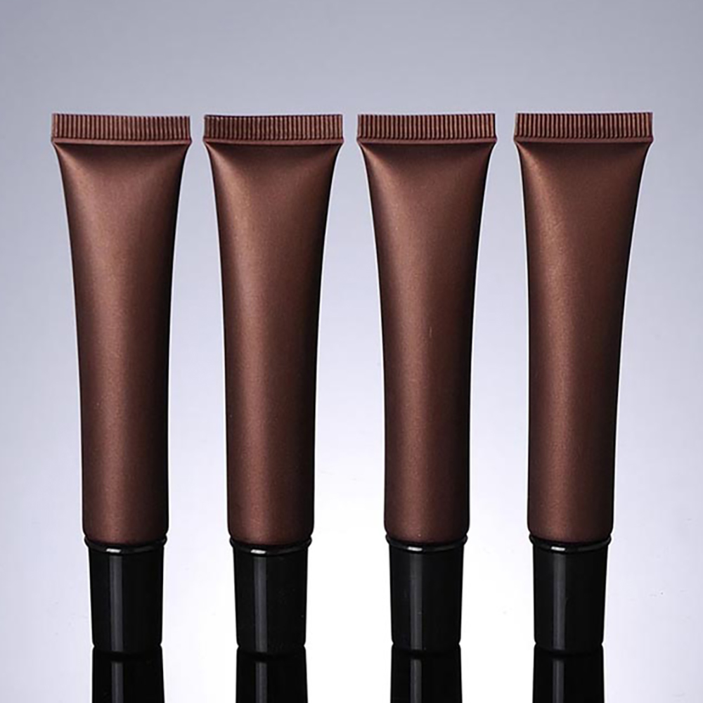 Wholesale BL51 20ml green and amber soft tube, eye cream soft tube packaging filling and sealing