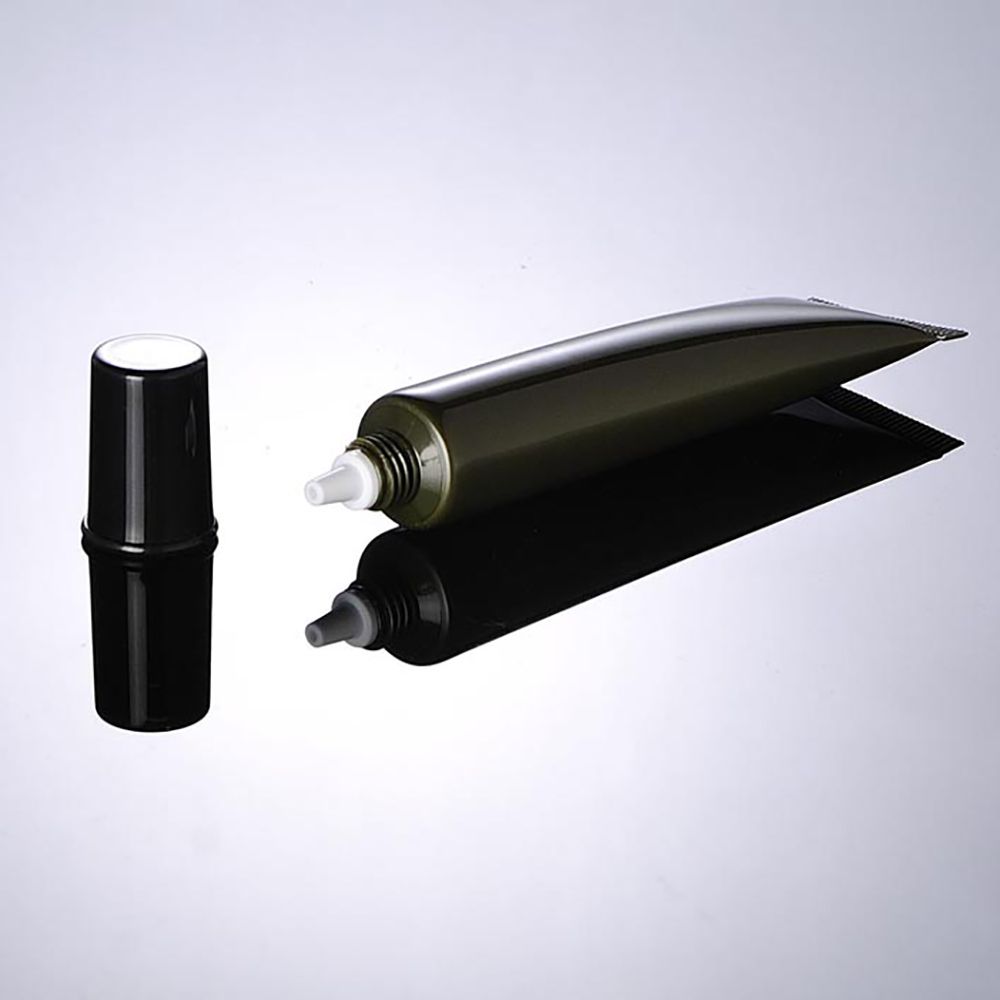 Wholesale BL51 20ml green and amber soft tube, eye cream soft tube packaging filling and sealing
