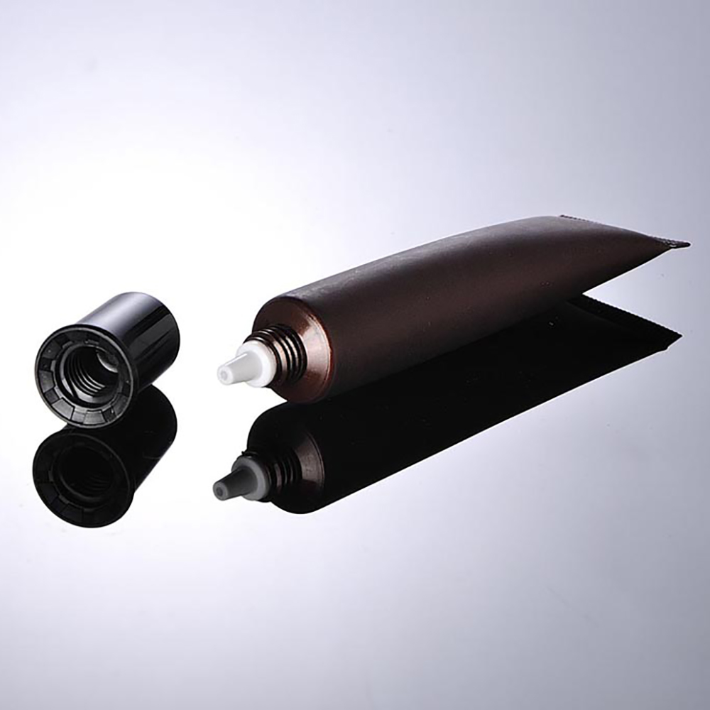 Wholesale BL51 20ml green and amber soft tube, eye cream soft tube packaging filling and sealing