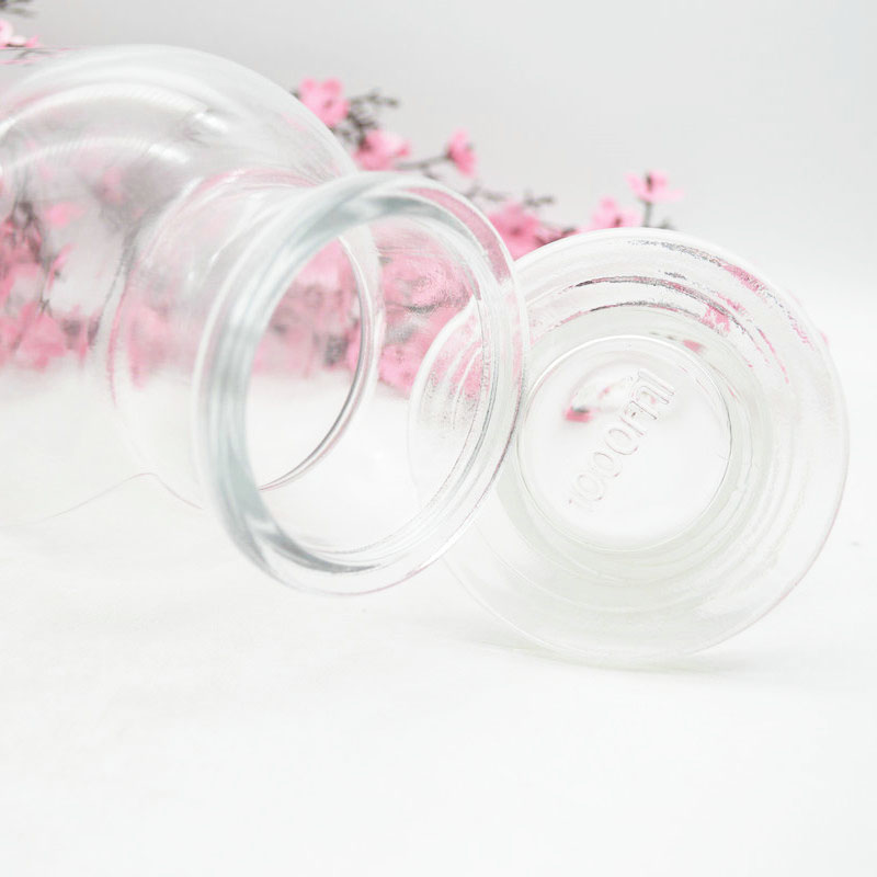 Wholesale Big size 1000ml Clear Glass Apothecary Bottle Pharmacy Reagent Bottle