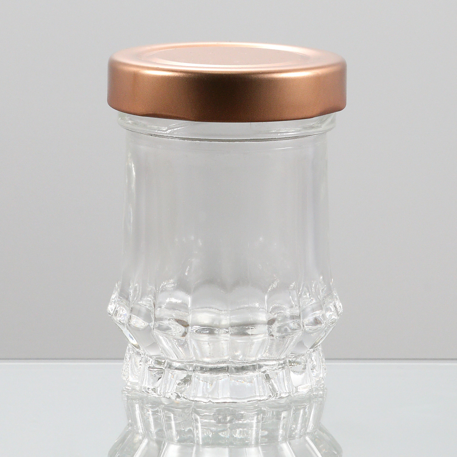 Wholesale Bird's Nest Packaging High Quality Round Empty Glass Jars Suppliers