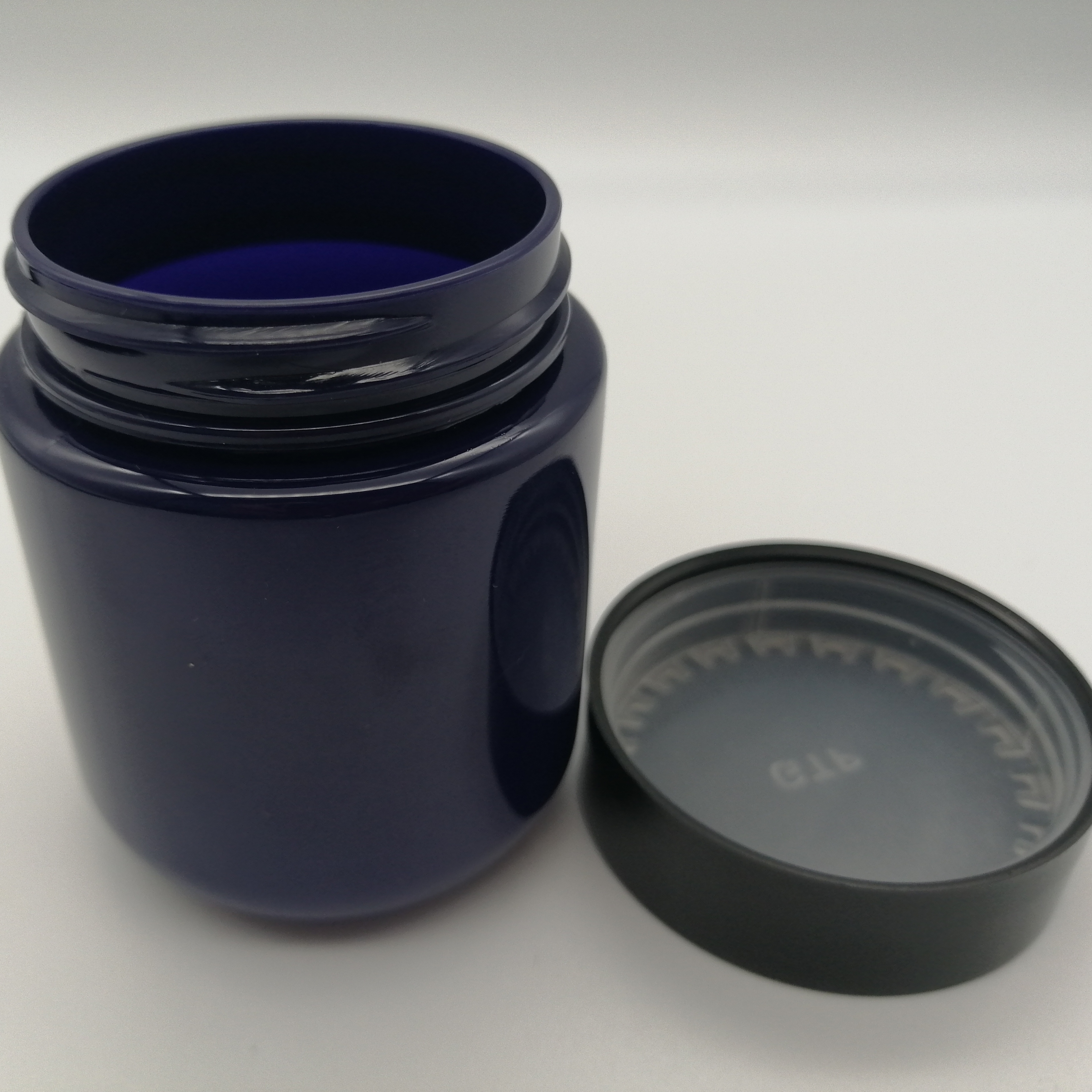 Wholesale Black White Clear Child Proof CRC PET Medicine Jar With Customized Logo