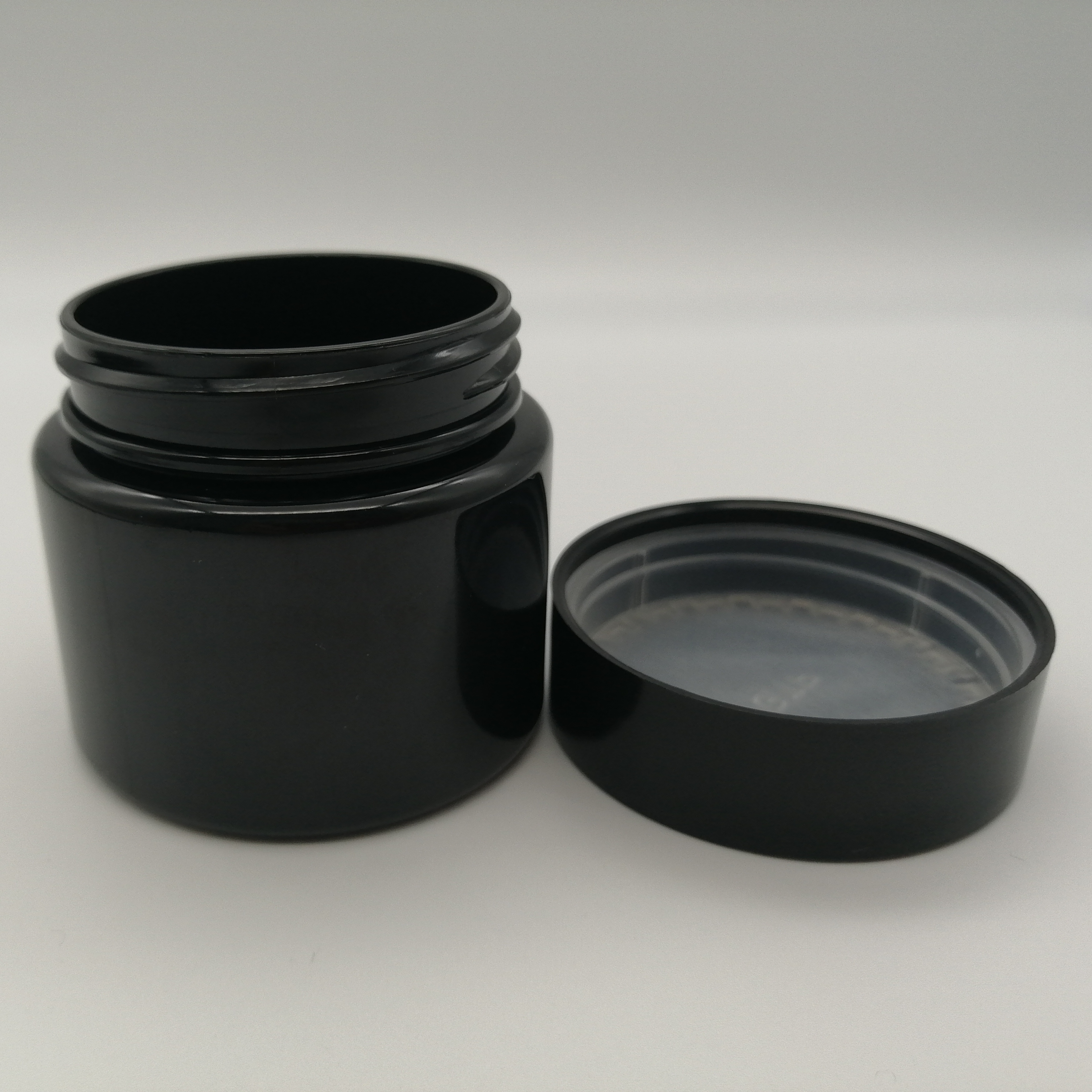 Wholesale Black White Clear Child Proof CRC PET Medicine Jar With Customized Logo