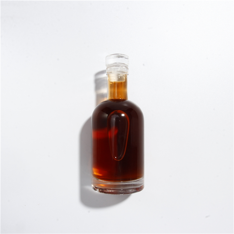 Wholesale Brandy Gin Bottle Wine Whiskey Empty Bottle 375ml Round Liquor Vodka