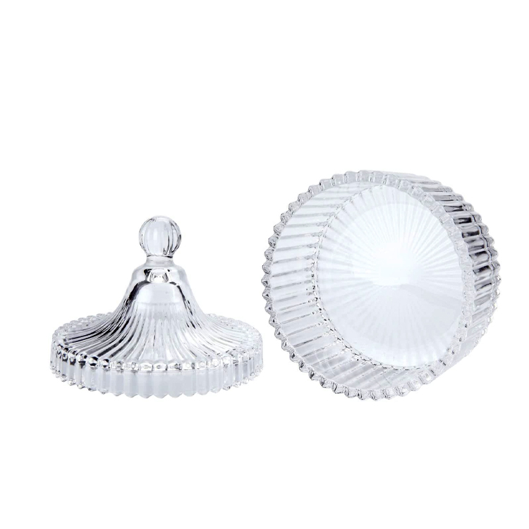 Wholesale Cheap Clear Glass Candy Jar For Christmas Storage