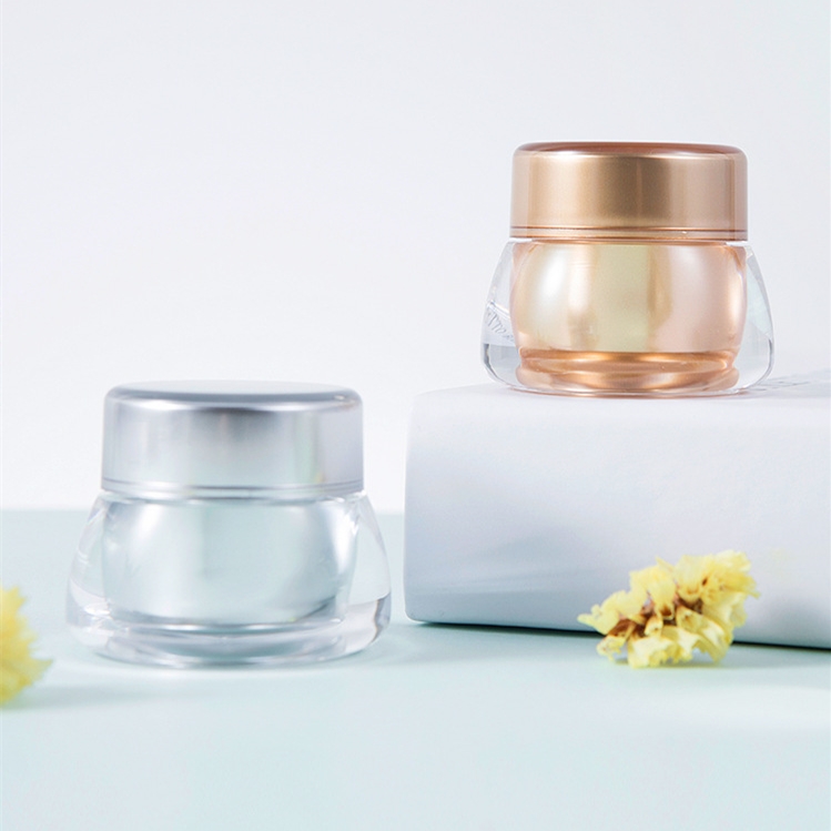 Wholesale Cheap Cosmetic Containers With Lid Acrylic Skin Care Cream Jar for Cosmetics Packaging Plastic Jars 7g