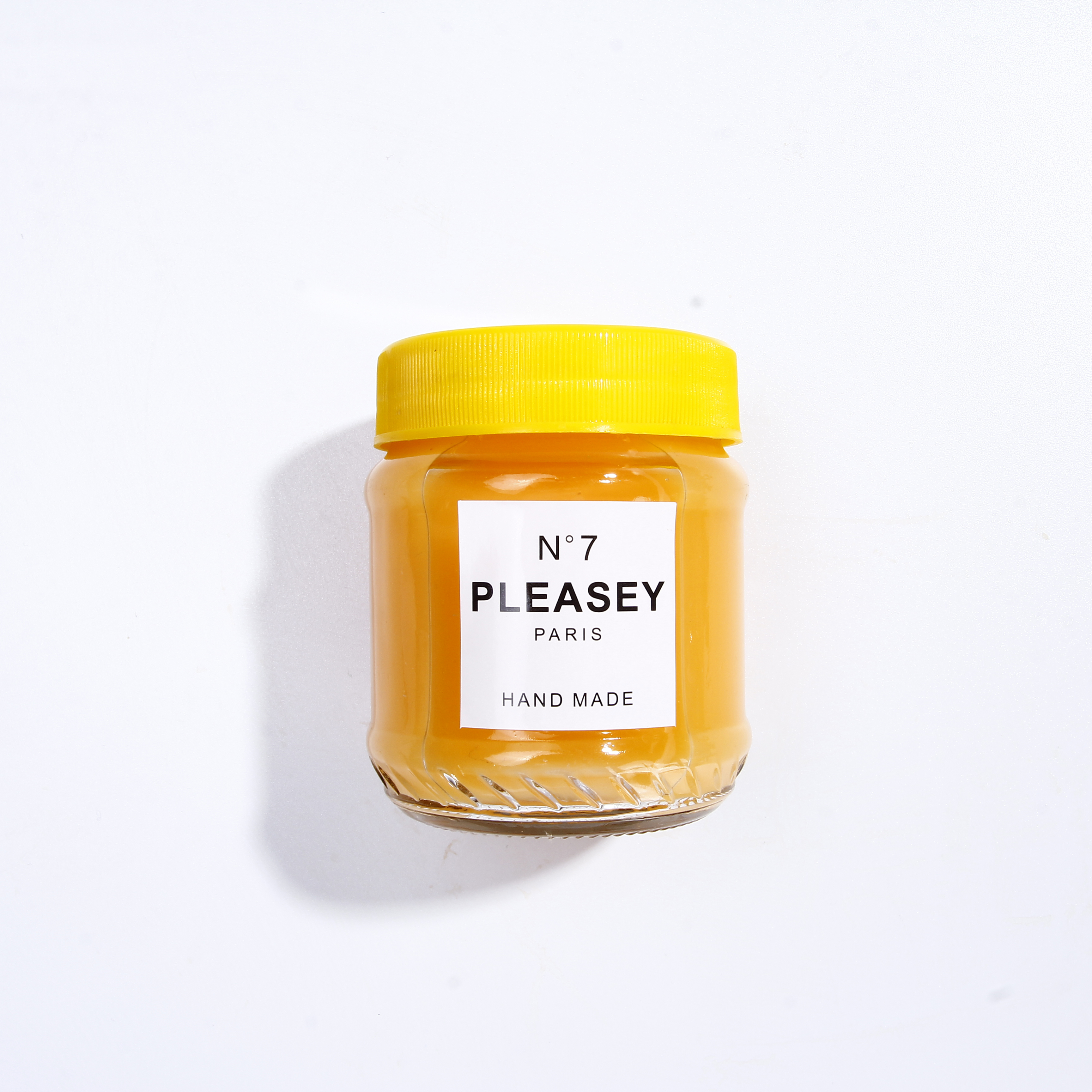 Wholesale Cheap Food Storage Empty Honey Bee Glass Jar For Canning With Metal Lid
