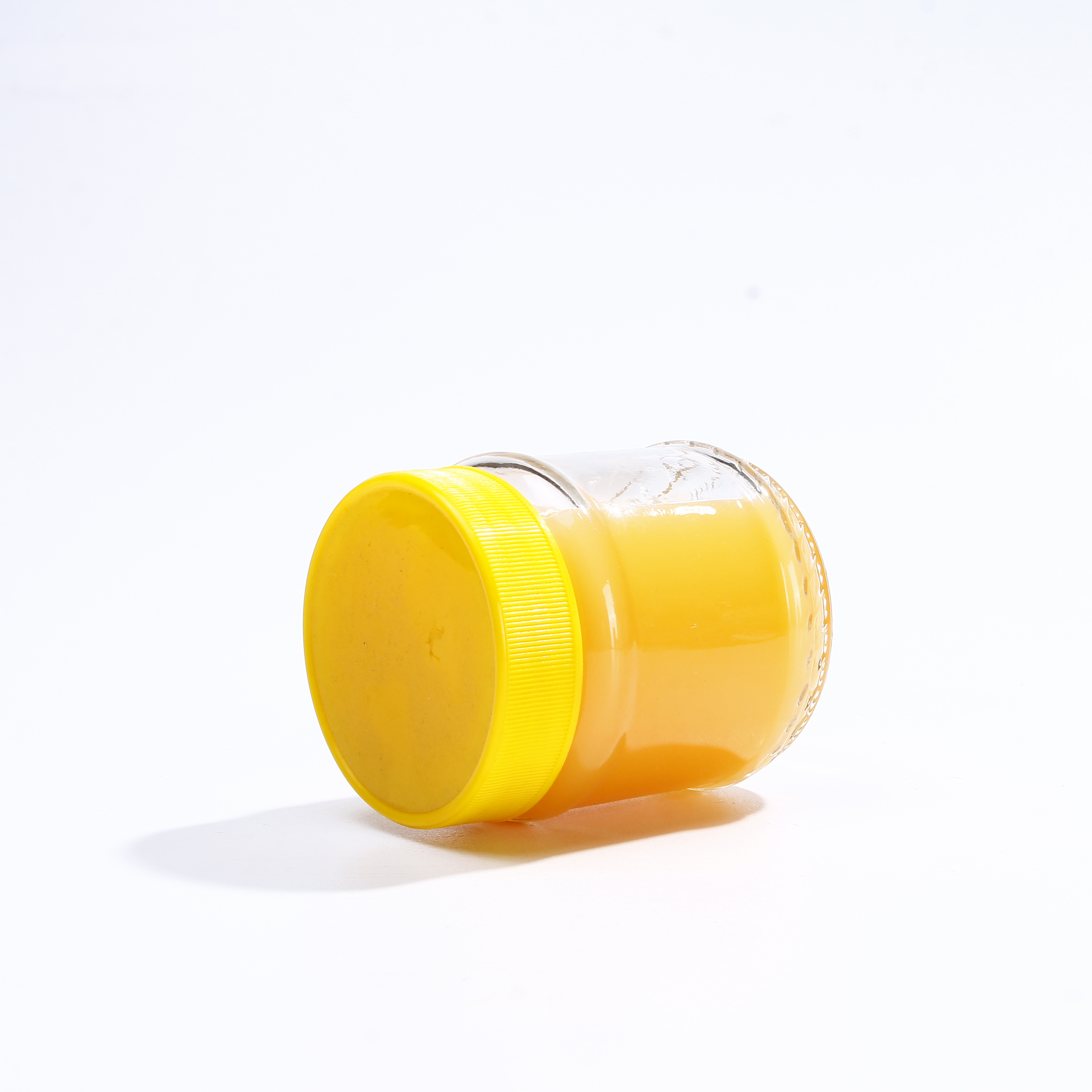 Wholesale Cheap Food Storage Empty Honey Bee Glass Jar For Canning With Metal Lid