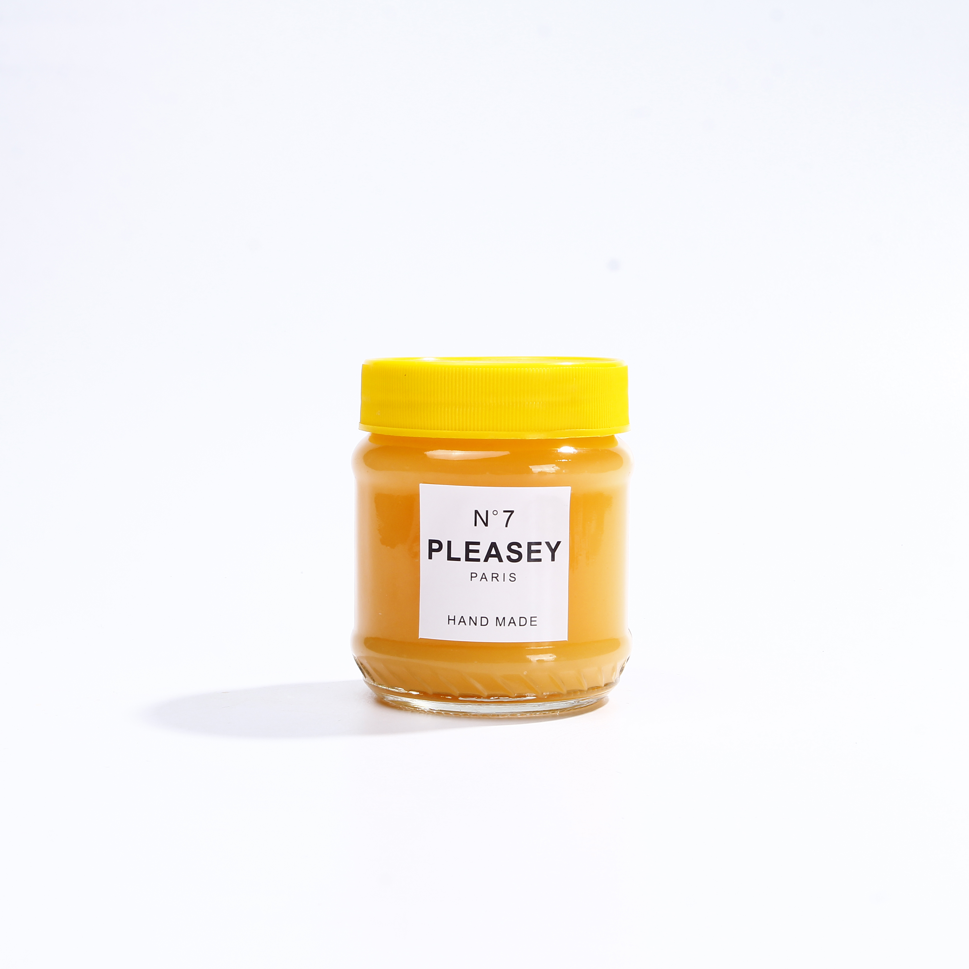 Wholesale Cheap Food Storage Empty Honey Bee Glass Jar For Canning With Metal Lid