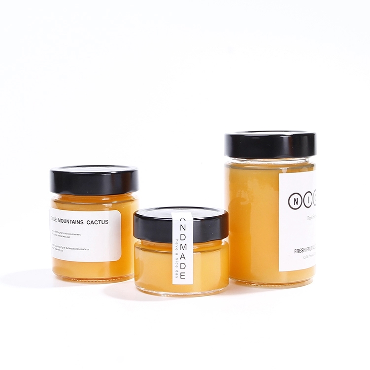 Wholesale Cheap Price 106ml 212ml 314ml 580ml Home StorageErgo Glass Jar With Lid For Canning Food Jam