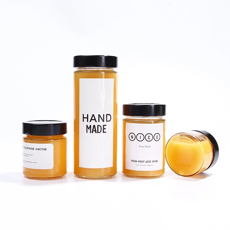 Wholesale Cheap Price 106ml 212ml 314ml 580ml Home StorageErgo Glass Jar With Lid For Canning Food Jam