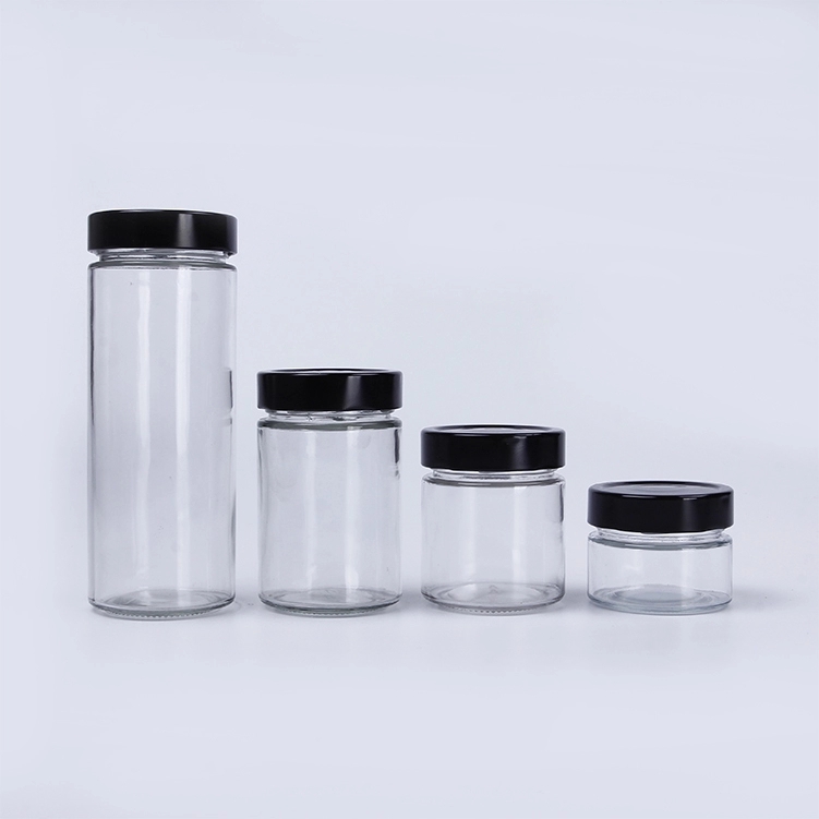 Wholesale Cheap Price 106ml 212ml 314ml 580ml Home StorageErgo Glass Jar With Lid For Canning Food Jam