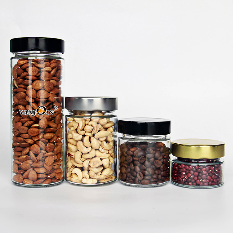 Wholesale Cheap Price Glass Storage Mason Empty Jar For Food Canning With Screw Top Lid