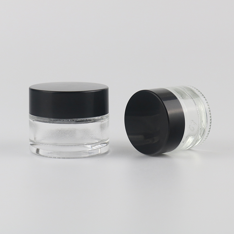 Wholesale Cheap Skin Care Cream 20g Glass Round Cosmetic Eye Cream Jar