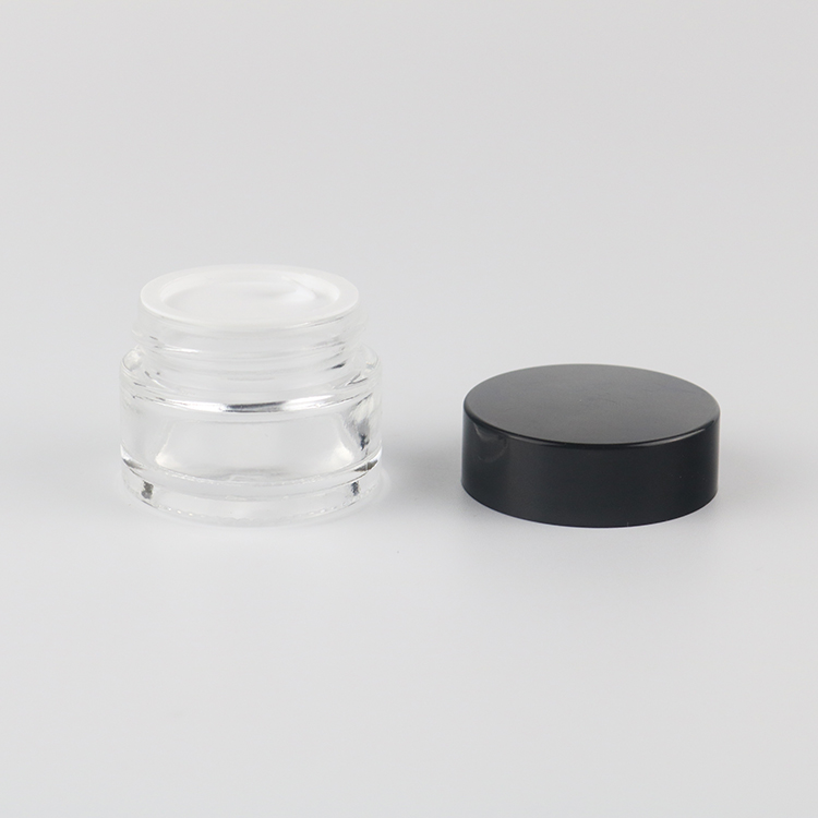 Wholesale Cheap Skin Care Cream 20g Glass Round Cosmetic Eye Cream Jar