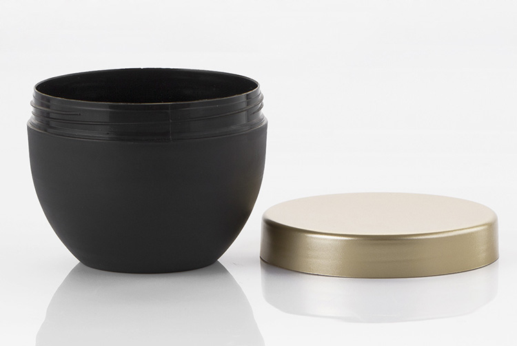 Wholesale Cheap cosmetic packaging PP Plastic Cream Jar 250ml Plastic bowl Jar with screw lids