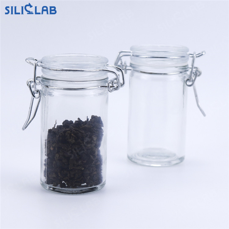 Wholesale Clear Airtight Glass Jar Cosmetic Cream Bottle Glass Jars With Lid