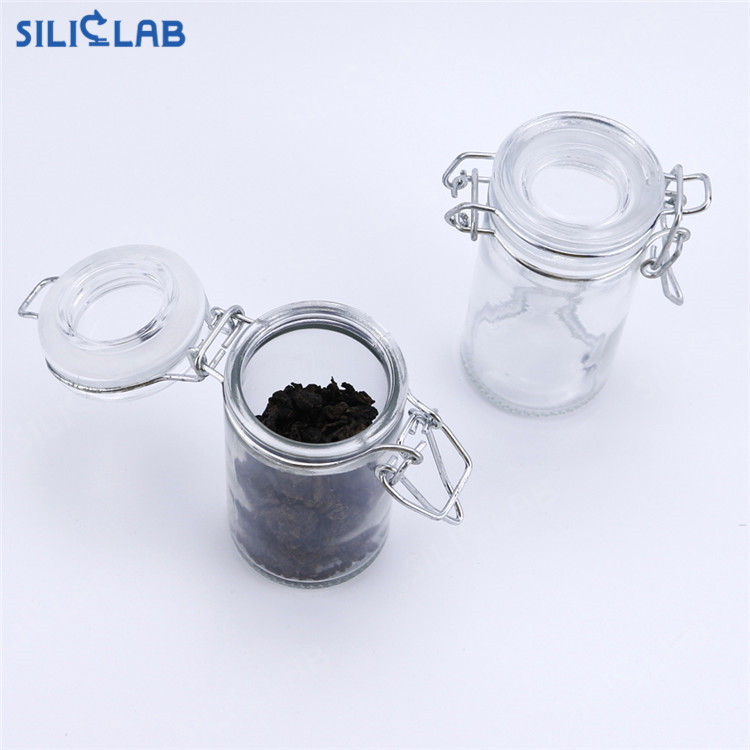 Wholesale Clear Airtight Glass Jar Cosmetic Cream Bottle Glass Jars With Lid