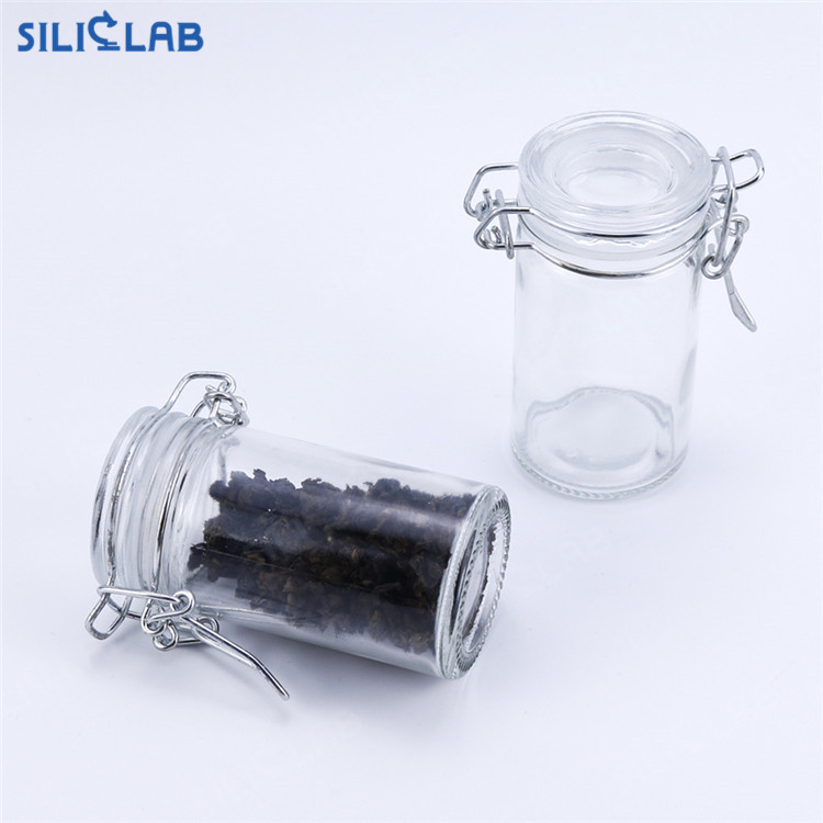 Wholesale Clear Airtight Glass Jar Cosmetic Cream Bottle Glass Jars With Lid