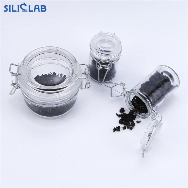 Wholesale Clear Airtight Glass Jar Cosmetic Cream Bottle Glass Jars With Lid