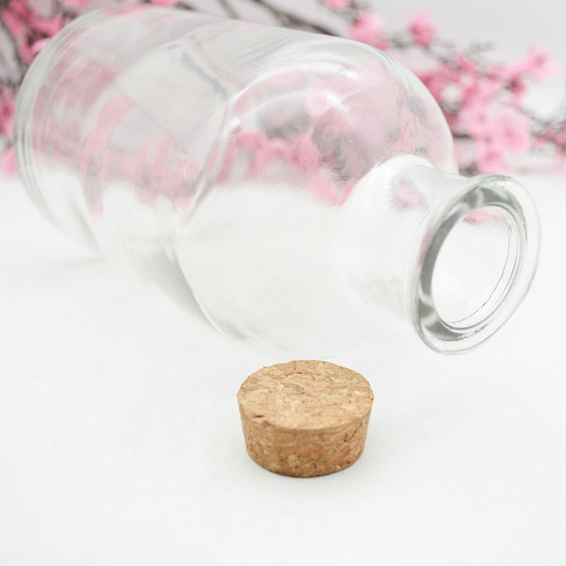 Wholesale Clear Amber Glass Apothecary Bottle Pharmacy Reagent Bottle With Glass Stopper