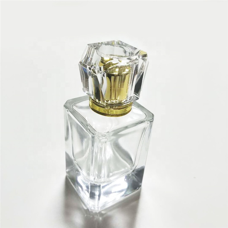 Wholesale Clear Perfume Glass Bottle 50 ml,Empty Perfume Bottle