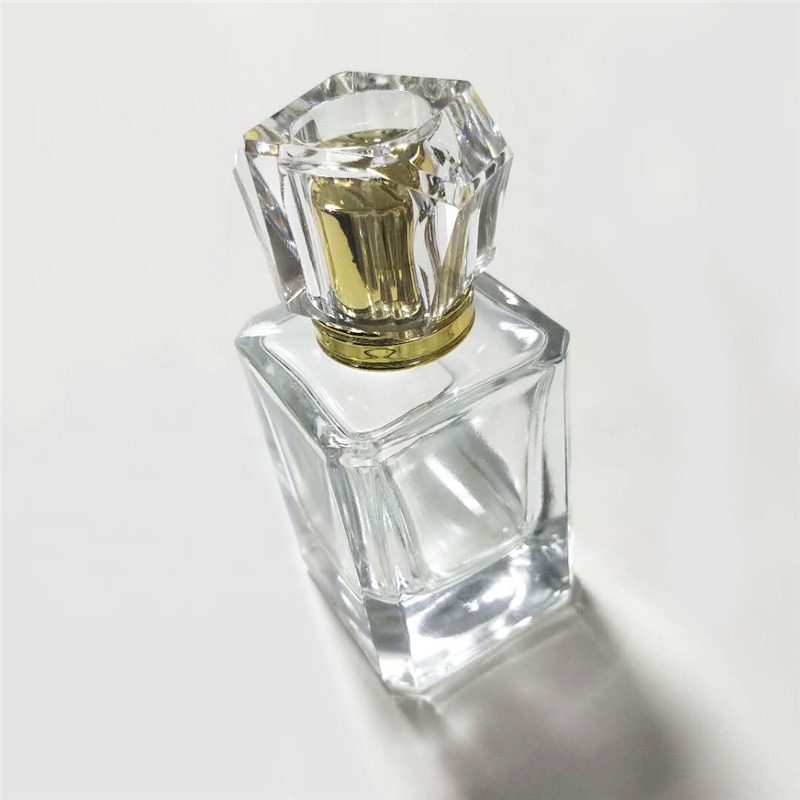 Wholesale Clear Perfume Glass Bottle 50 ml,Empty Perfume Bottle