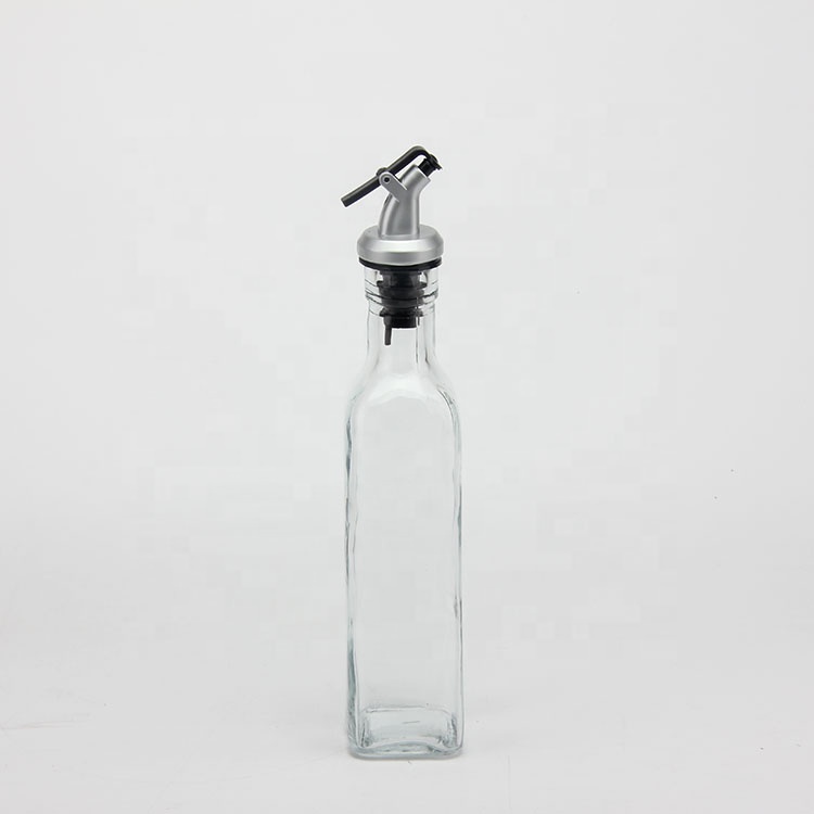 Wholesale Competitive Price 500ml Olive Oil Durable Storage Glass Bottles with PP Stopper