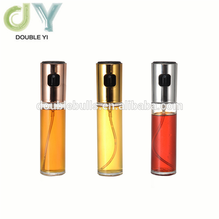 Wholesale Cooking Tools 100ml Oil Sprayer Glass Oil Spray Bottle Dispenser Olive Oil Diffuser For Kitchen Cooking BBQ