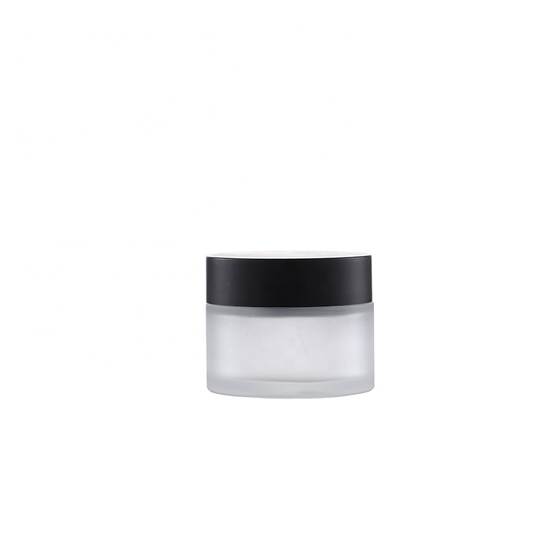 Wholesale Cosmetic Packaging 20 g 30 g 50 g Transparent Acrylic Glass Face Cream Empty Jar