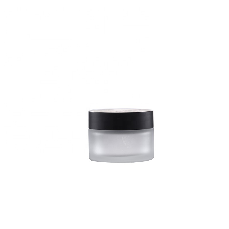 Wholesale Cosmetic Packaging 20 g 30 g 50 g Transparent Acrylic Glass Face Cream Empty Jar