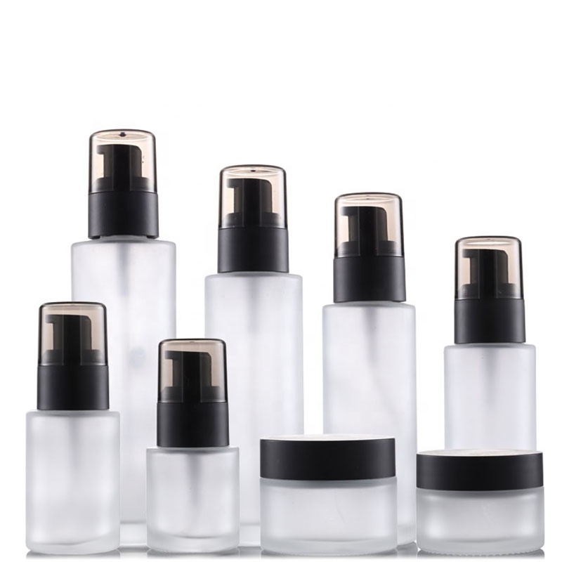 Wholesale Cosmetic Packaging 20 g 30 g 50 g Transparent Acrylic Glass Face Cream Empty Jar